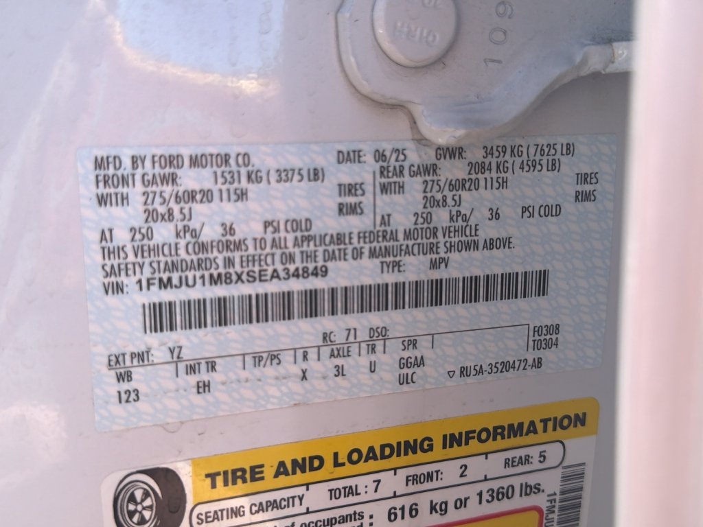 Used 2025 White Ford Platinum image 28