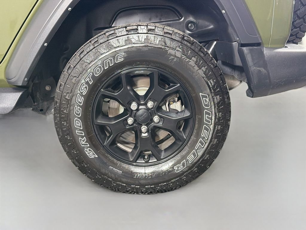 Used 2021 Green Jeep Unlimited Willys image 29