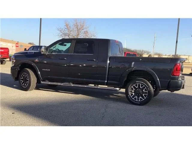 New 2026 Forged Blue Metallic  Paint Ram LIMITED LONGHORN MEGA CAB 4X4 6