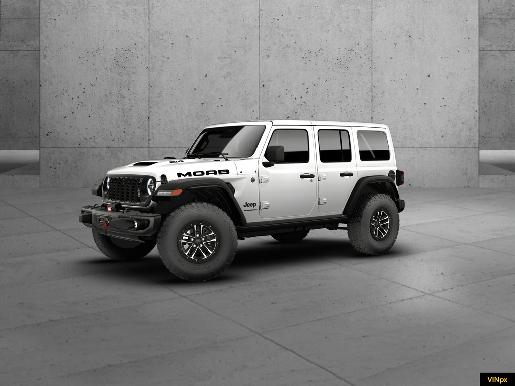 New 2026 Bright White Clear-Coat Exterior Paint Jeep  image 1