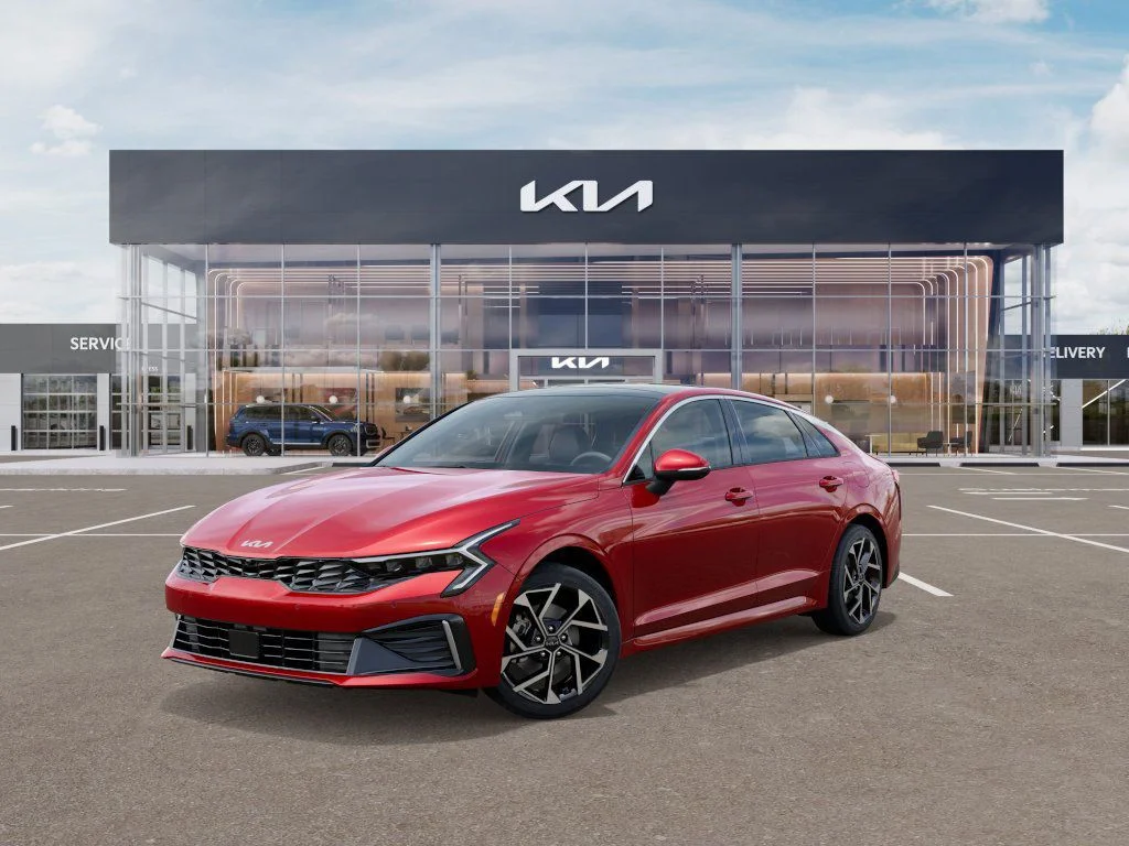 New 2026 Red Kia EX image 1
