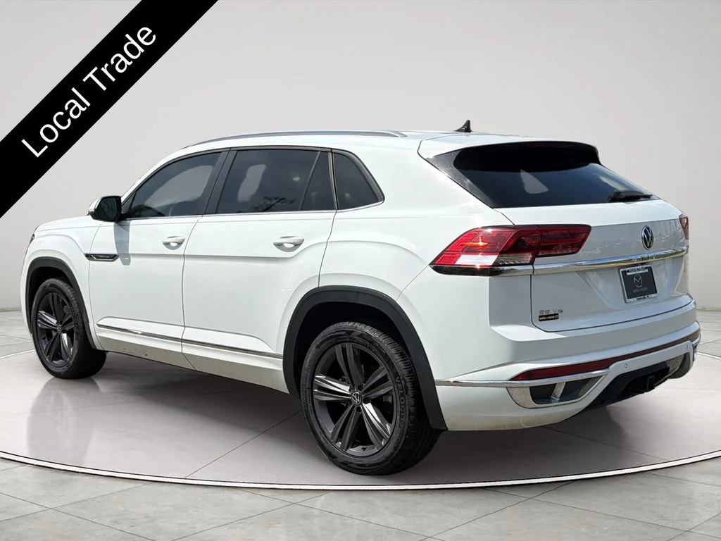 Used 2021 Pure White Volkswagen 3.6L V6 SE w/Technology R-Line image 3