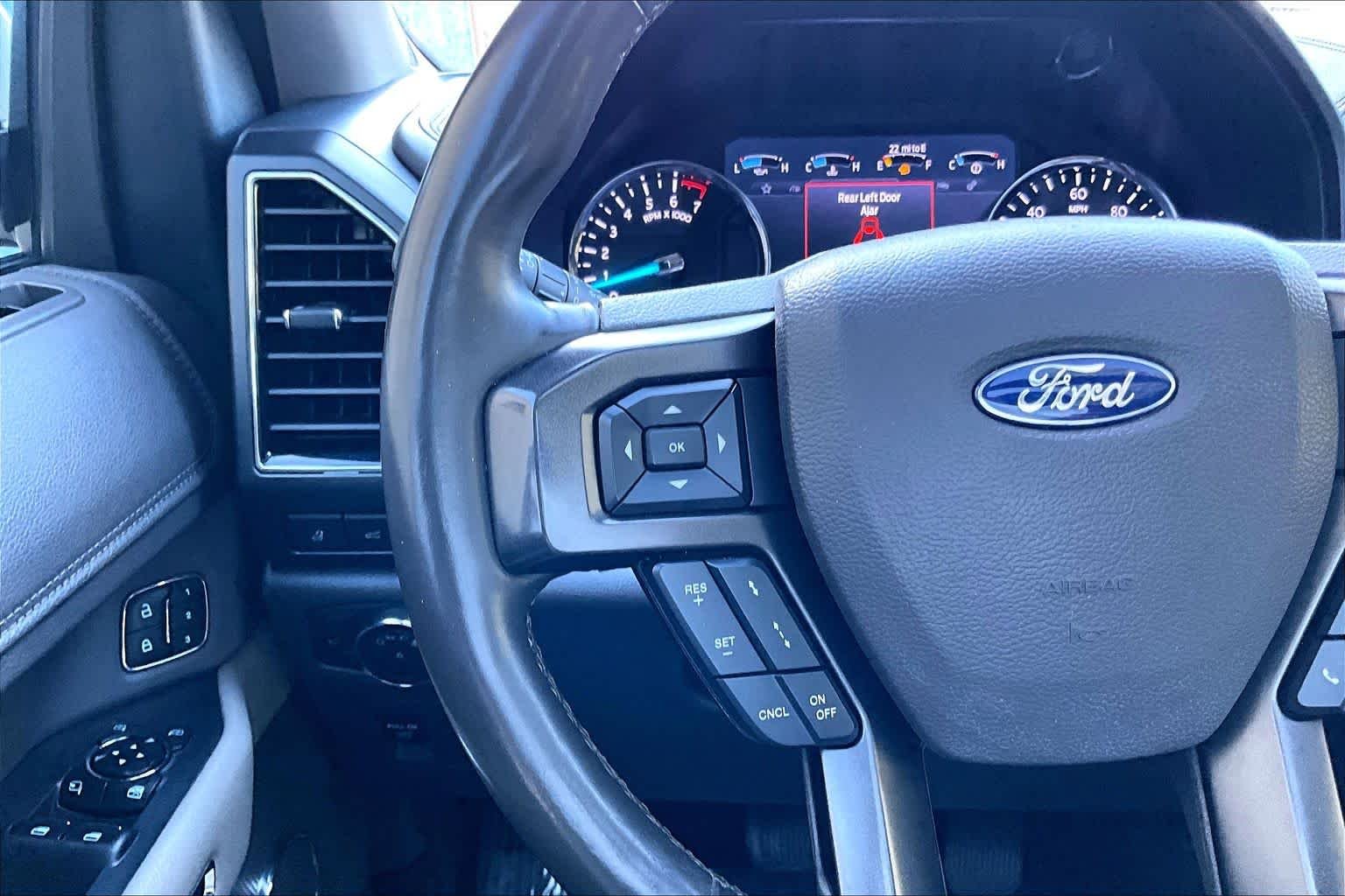 Used 2021 Star White Metallic Tri-Coat Ford Limited image 24