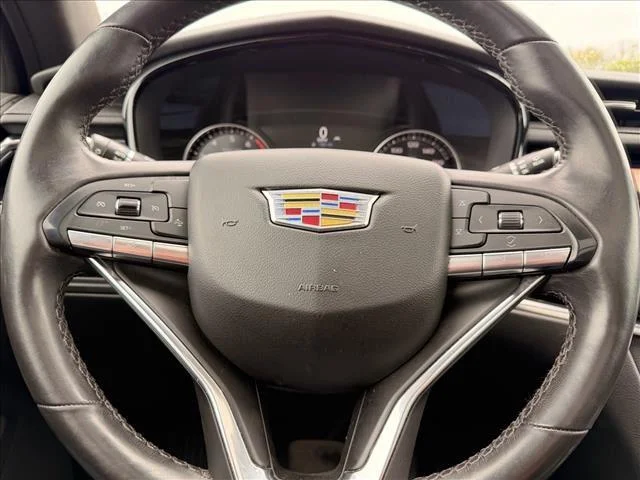 Used 2024 Stellar Black Metallic Cadillac AWD Luxury image 15