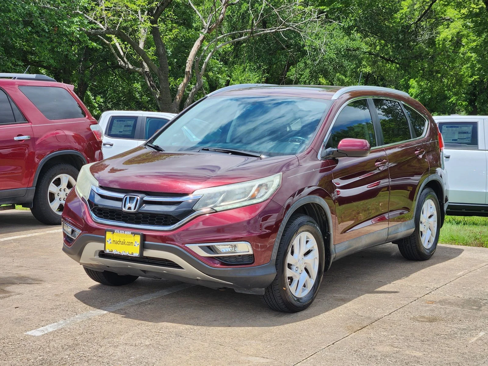 Used 2015 Red Honda EX-L image 3