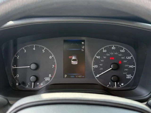 Certified Used 2023 MIDNIGHT BLACK METAL Toyota LE image 16