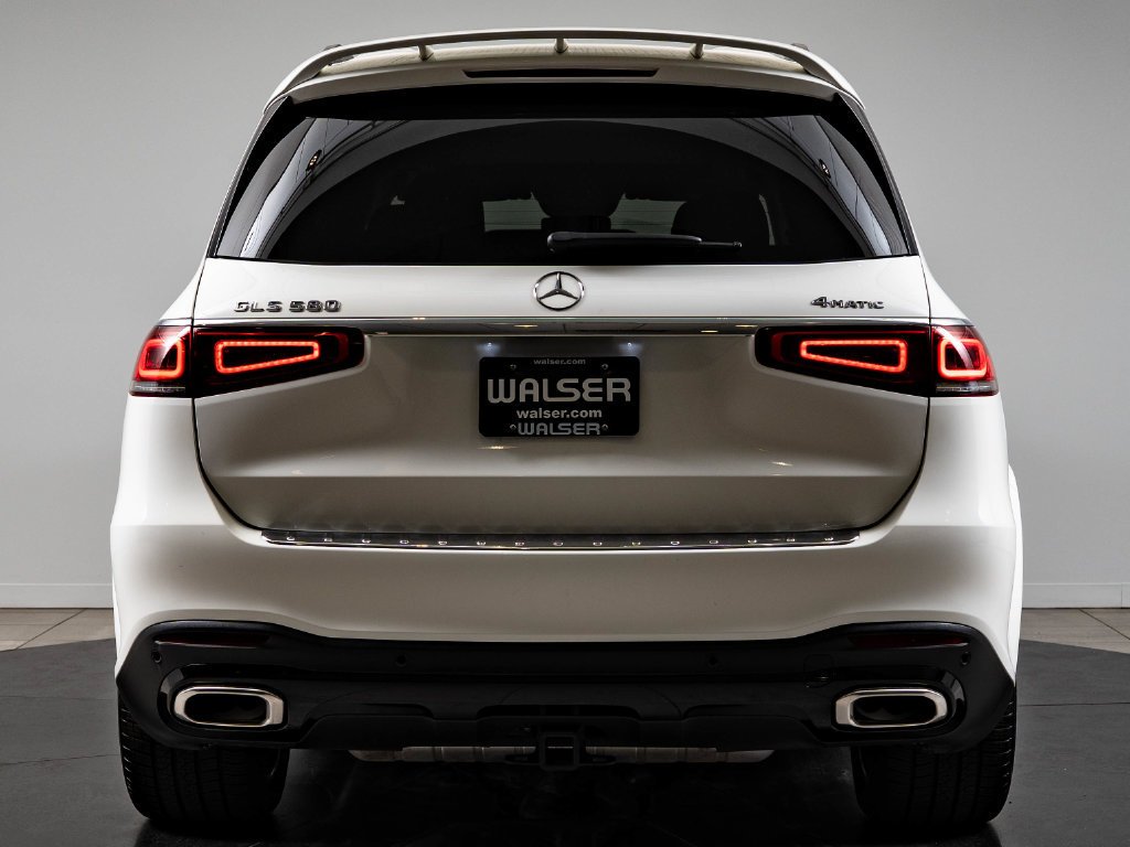 Certified Used 2023 Polar White Mercedes-Benz GLS 580 image 7