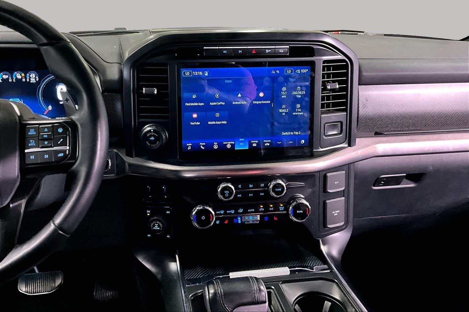 Used 2022 Antimatter Blue Metallic Ford Raptor image 7