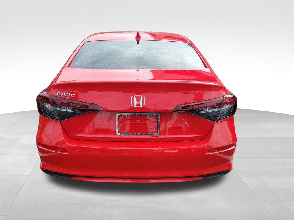 Certified Used 2025 Rallye Red Honda 4D LX image 9