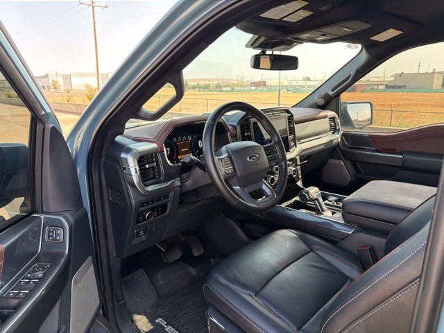 Used 2023 Blue Ford Lariat image 2
