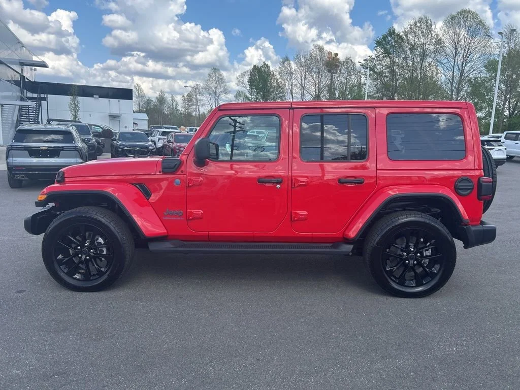 Used 2025 Red Jeep Sahara image 2