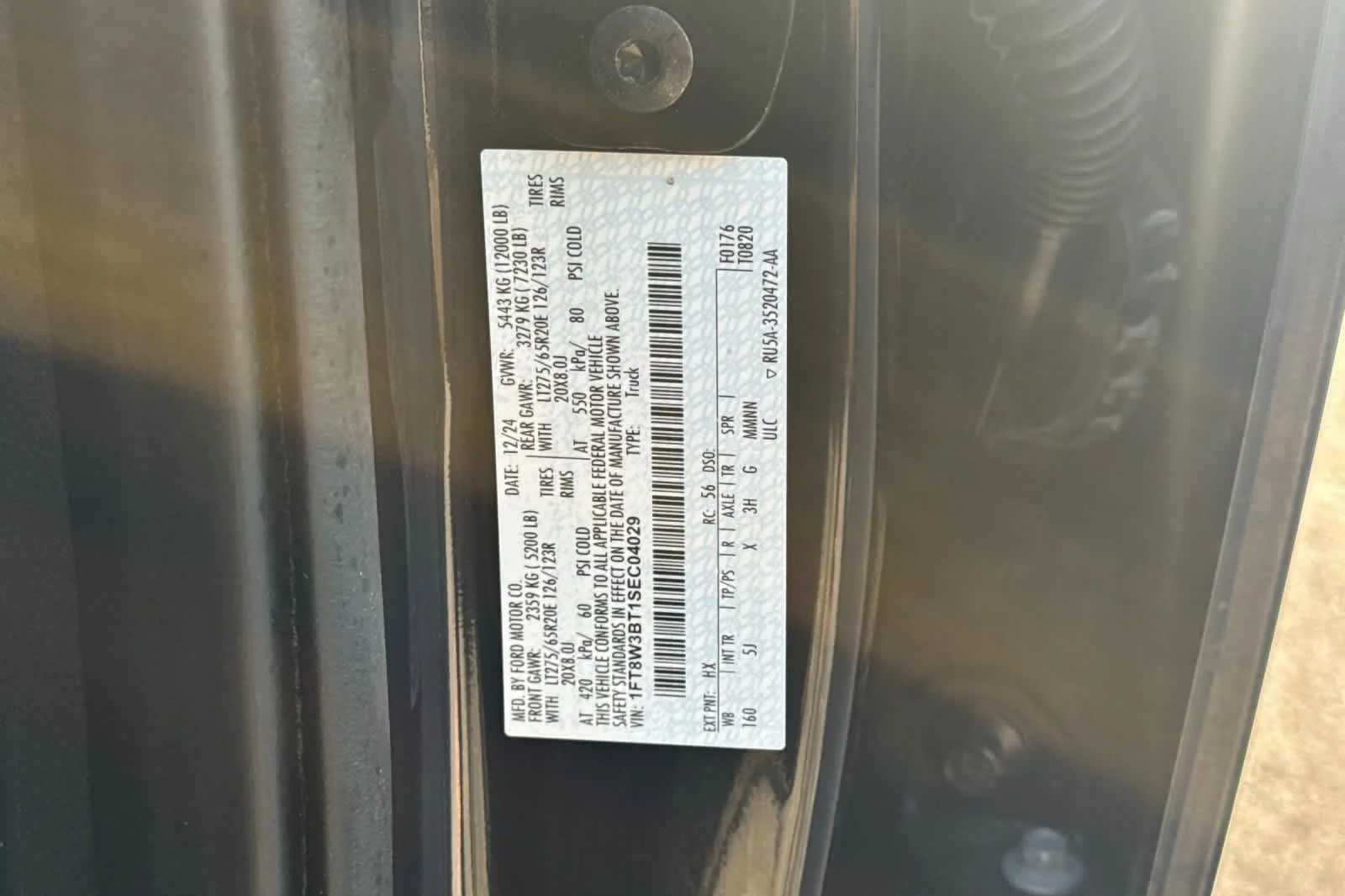 Certified Used 2025 Antimatter Blue Metallic Ford LARIAT image 29