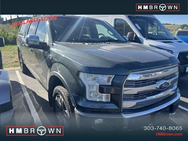 Used 2015 Green Gem Metallic Ford Platinum image 1