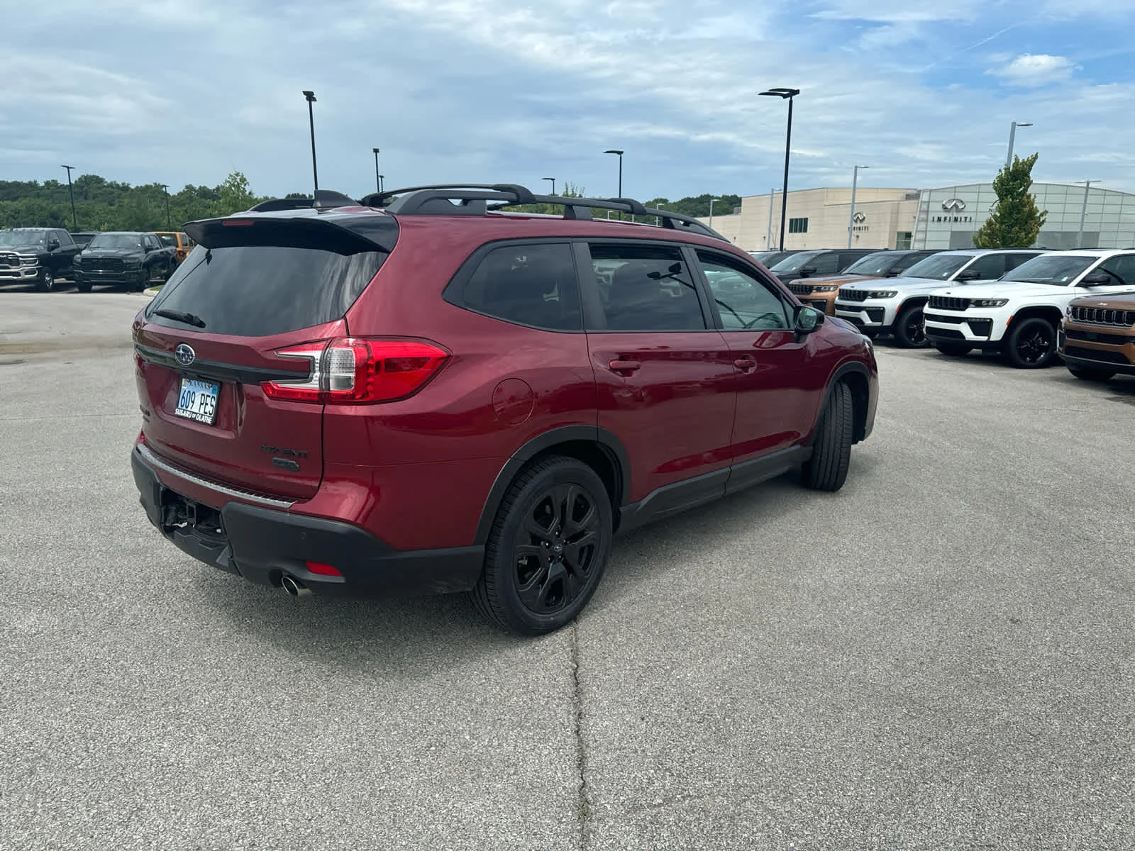 Used 2024 Crimson Red Pearl Subaru Onyx Edition image 4