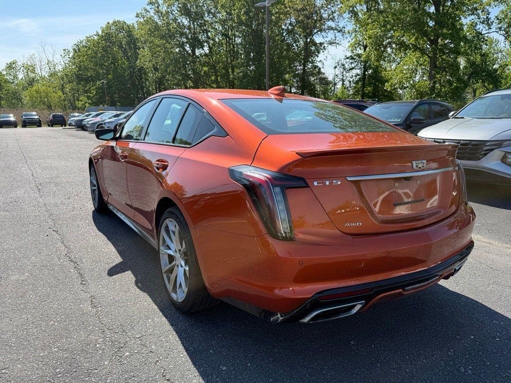 Used 2023 Blaze Orange Metallic Cadillac Sport image 9