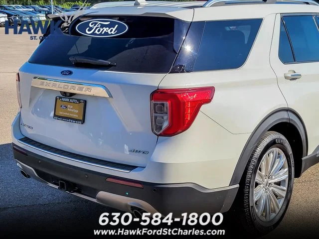 Certified Used 2022 Star White Ford Limited image 32