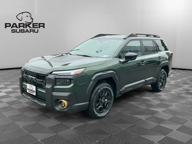 New 2026 DEEP EMERALD GREEN PEARL Subaru Wilderness image 1