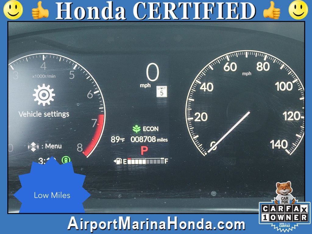 Certified Used 2024 Urban Gray Pearl Honda 5DR 2WD SPORT image 27