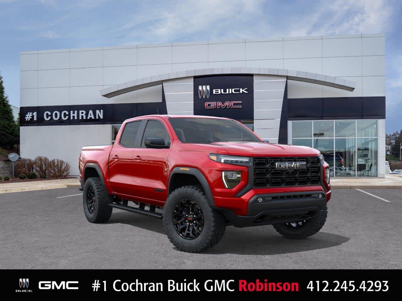 New 2026 Volcanic Red Tintcoat GMC Elevation image 1
