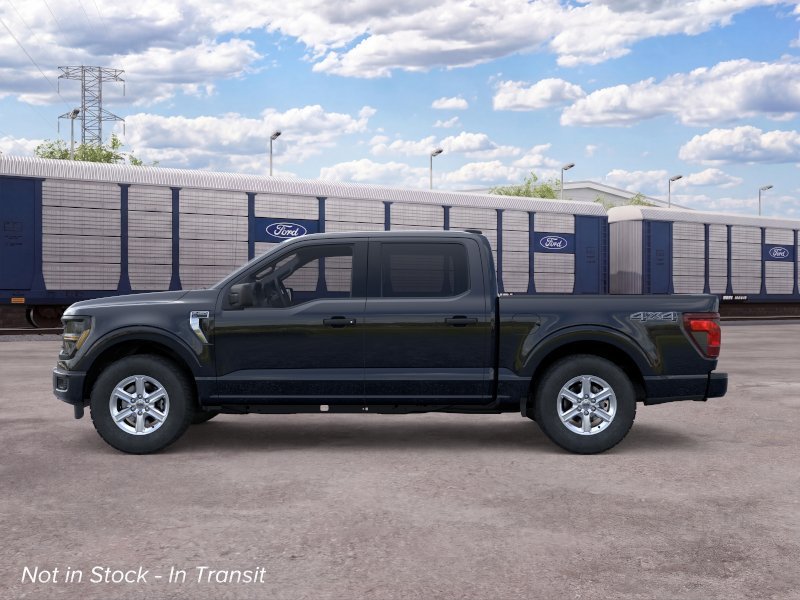 New 2026 Agate Black Metallic Ford XLT image 3