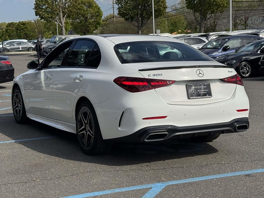 Certified Used 2023 Polar White Mercedes-Benz C 300 image 8