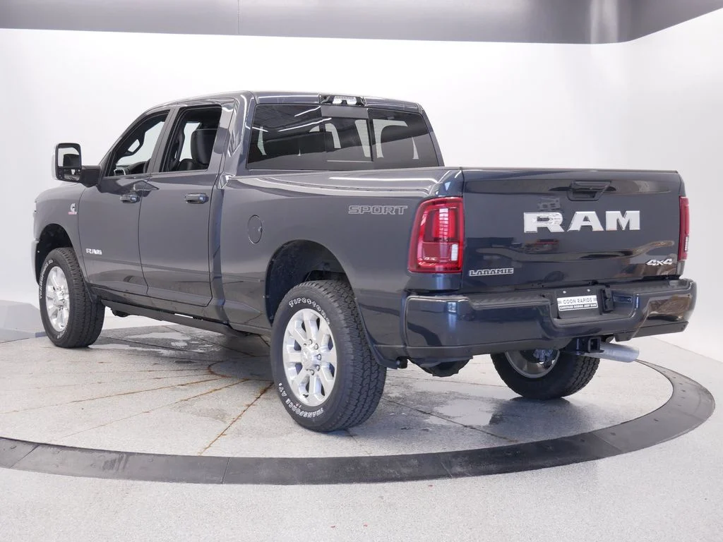 New 2026 Forged Blue Metallic Exterior Paint Ram Laramie image 3