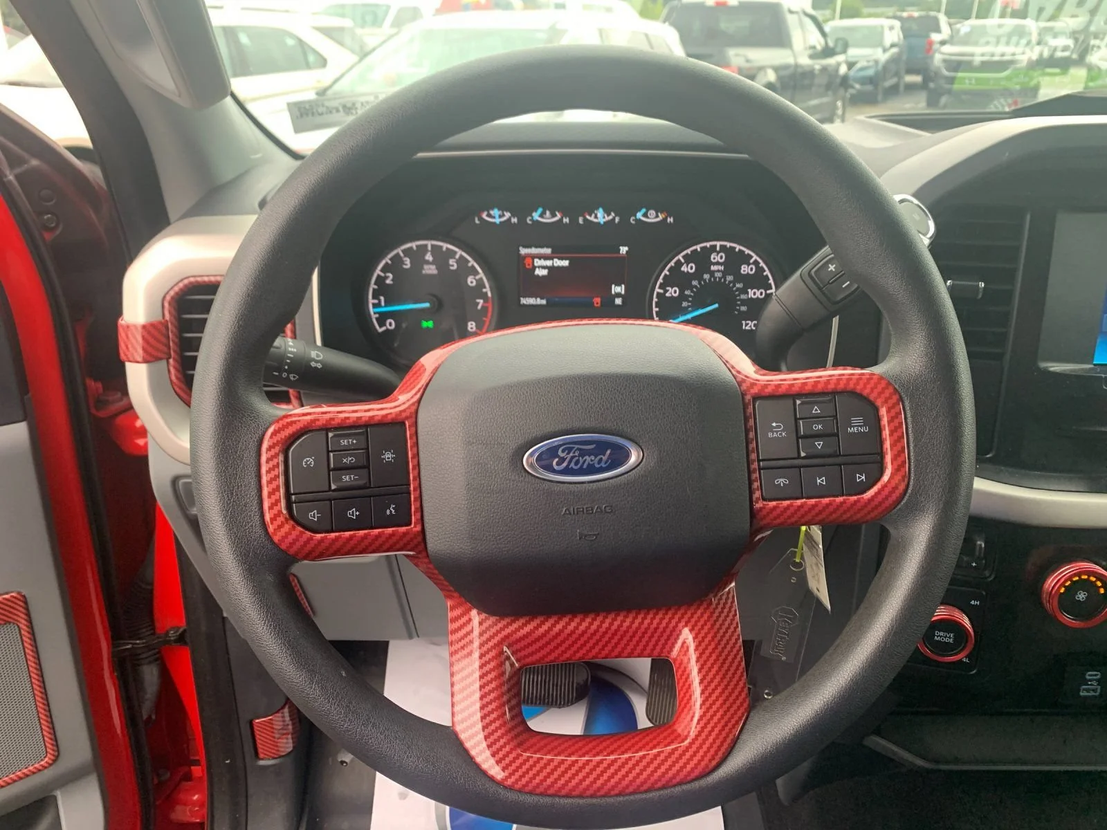 Used 2021 Red Ford XLT image 25