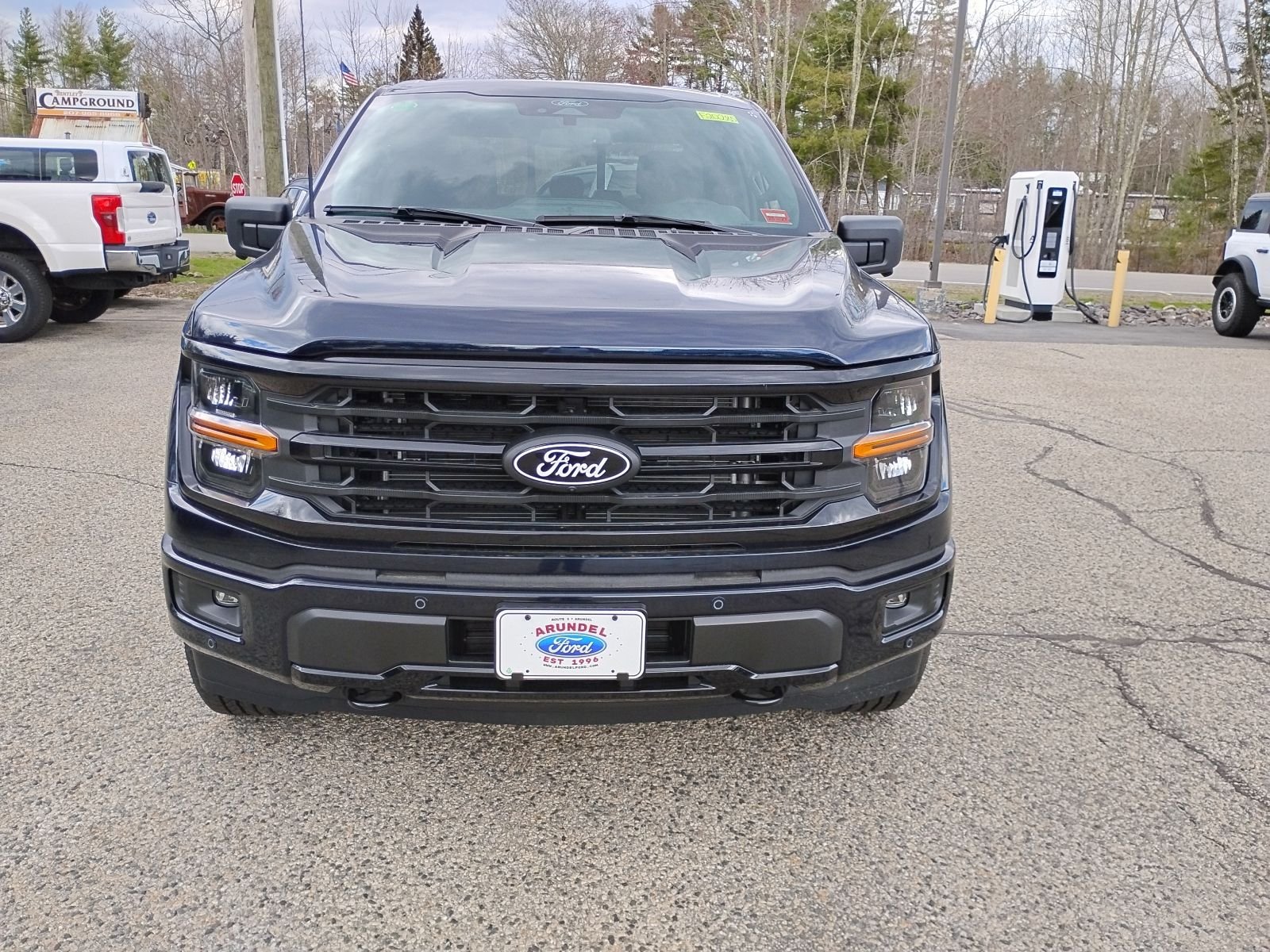 New 2026 Antimatter Blue Metallic Ford XLT image 2