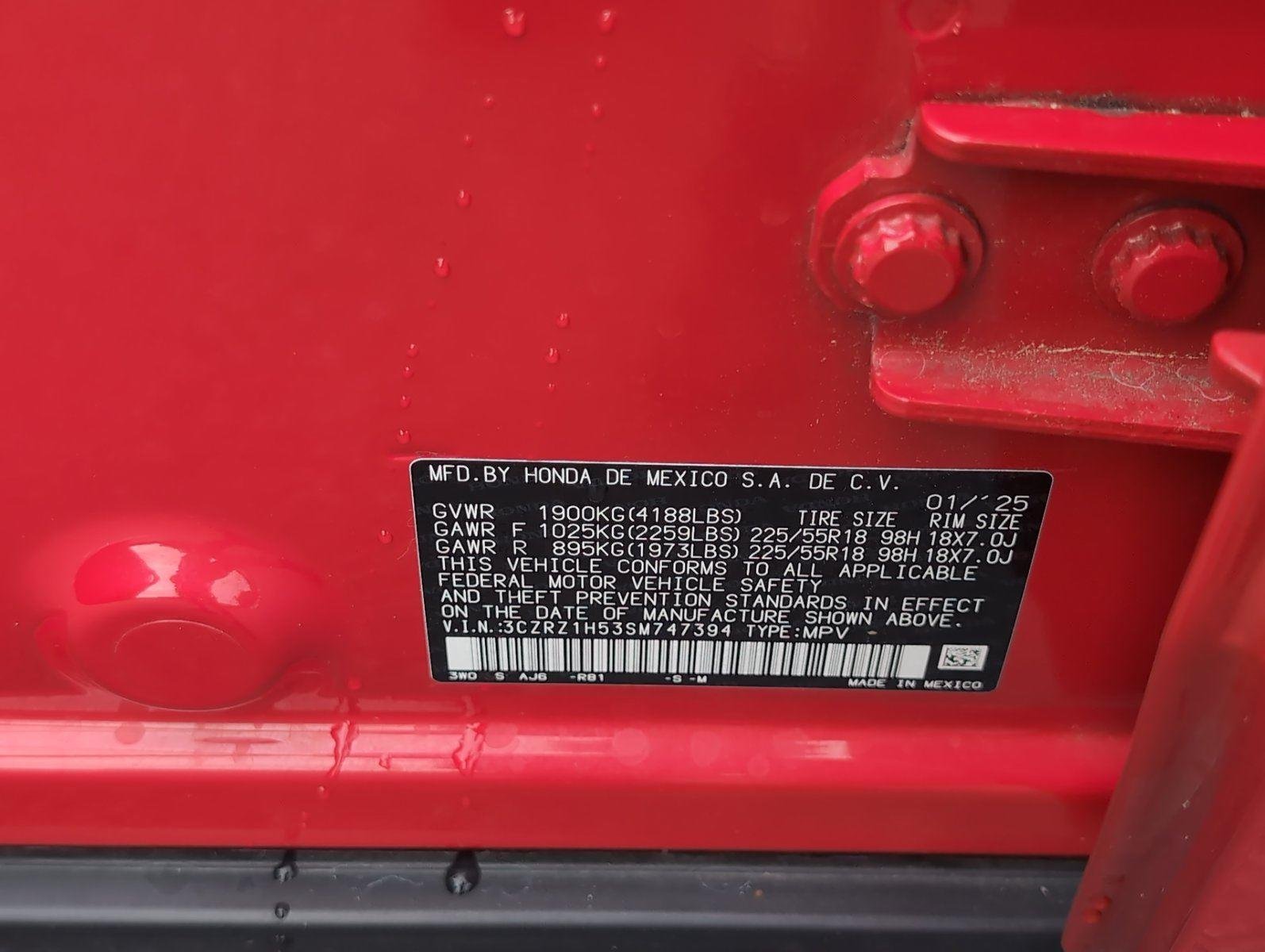 Used 2025 Milano Red Honda Sport image 13
