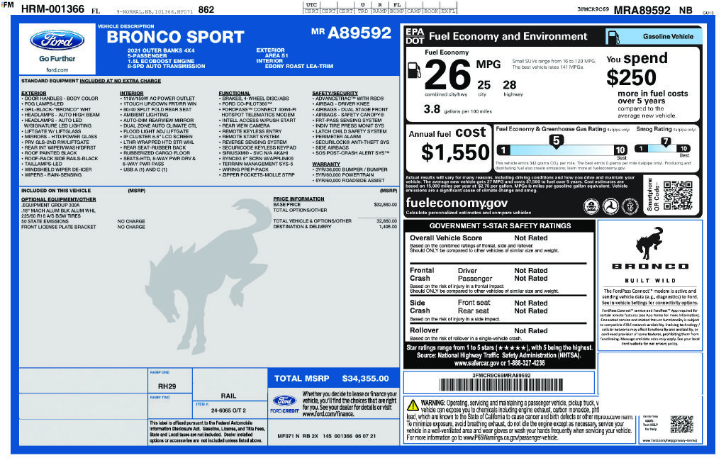 Used 2021  Ford Outer Banks image 4