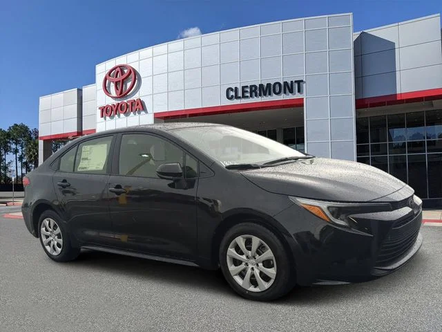 New 2026 Midnight Black Metallic Toyota Hybrid LE image 1