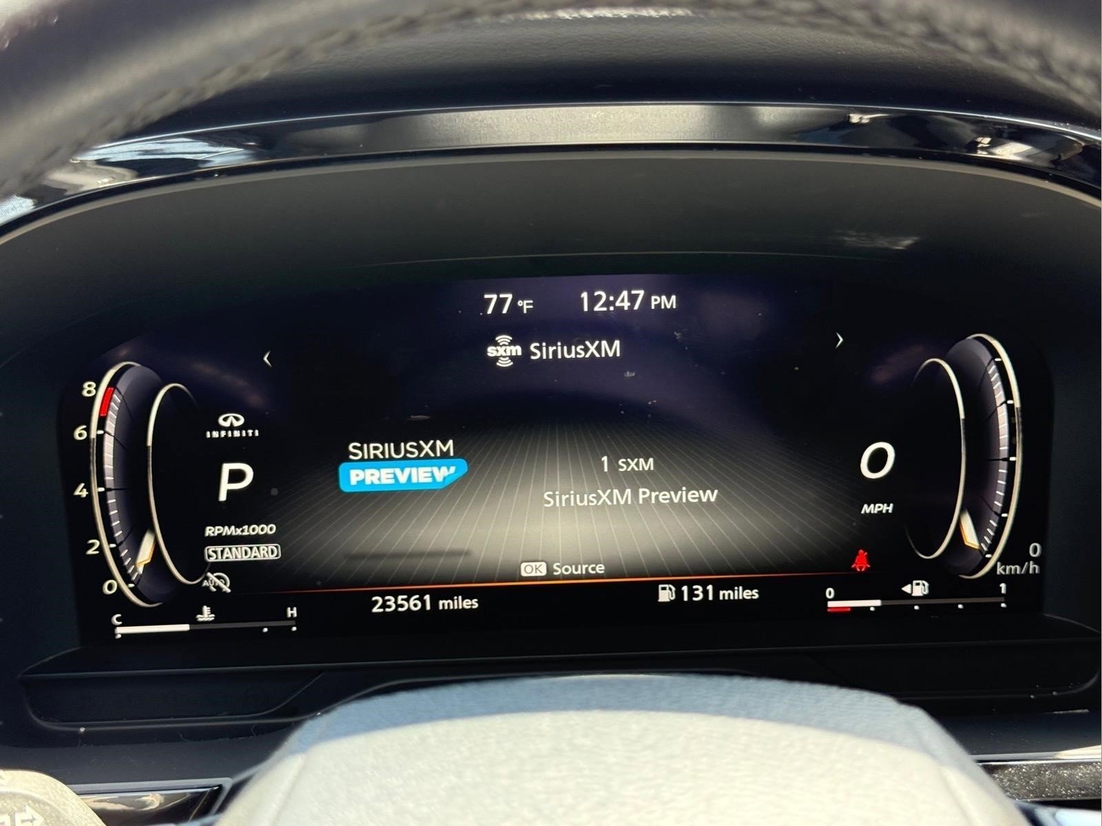 Used 2023 Graphite Shadow INFINITI LUXE image 22