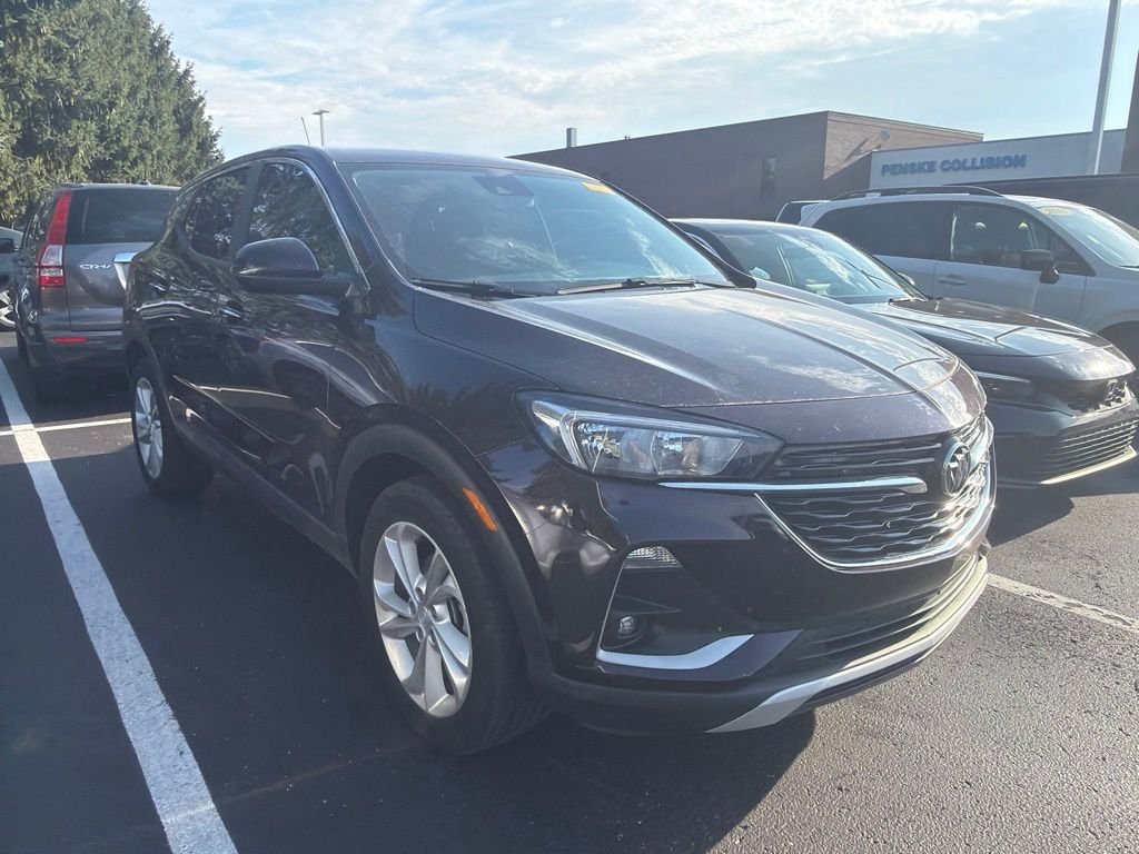 Used 2021 Black Currant Buick Preferred image 4
