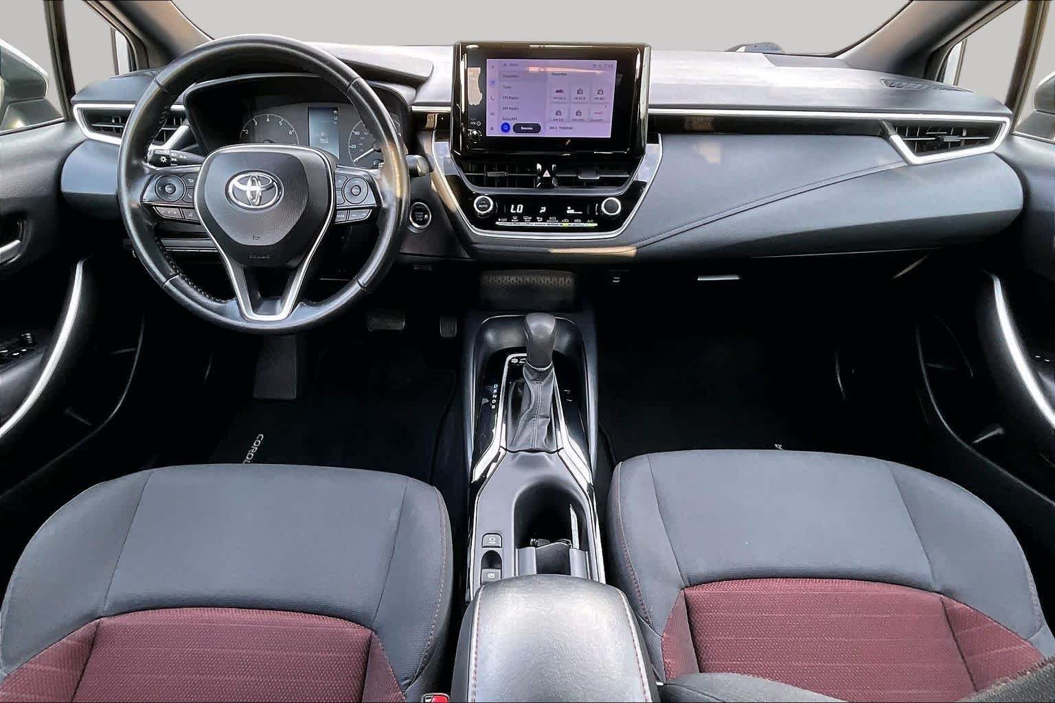 Used 2023 Classic Silver Metallic Toyota SE image 16