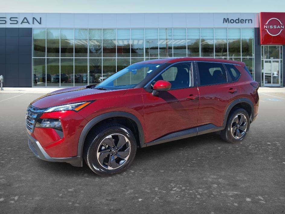 Certified Used 2025 Scarlet Ember Tintcoat Nissan SV image 1