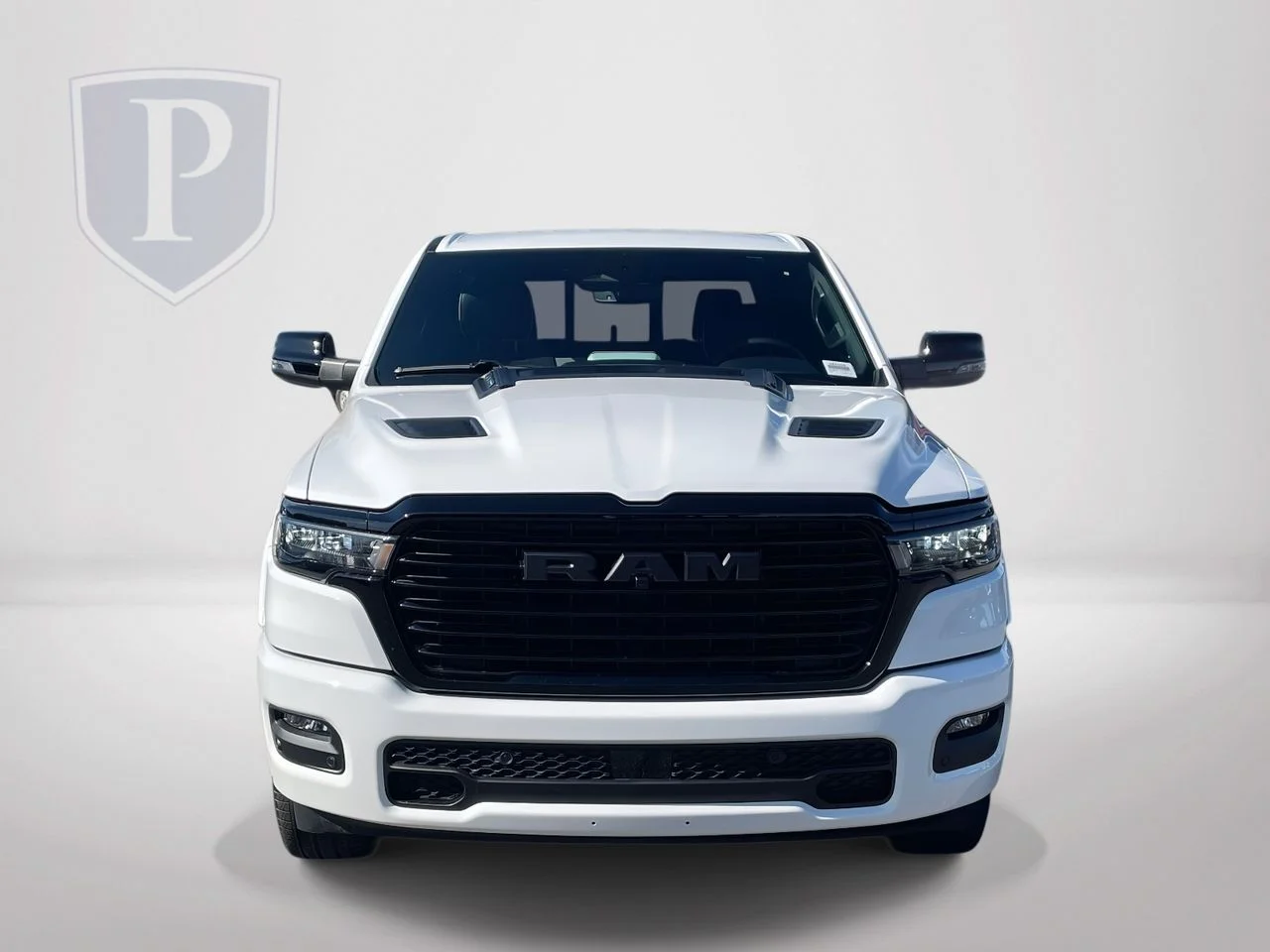 New 2026 Bright White Clear-Coat Exterior Paint RAM Laramie image 3
