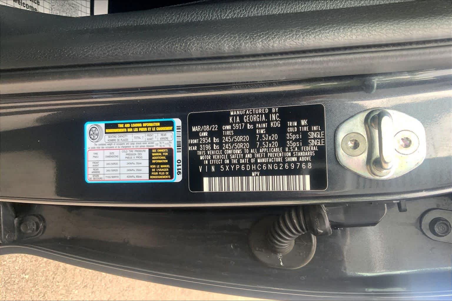 Used 2022 Gravity Grey Kia S image 32