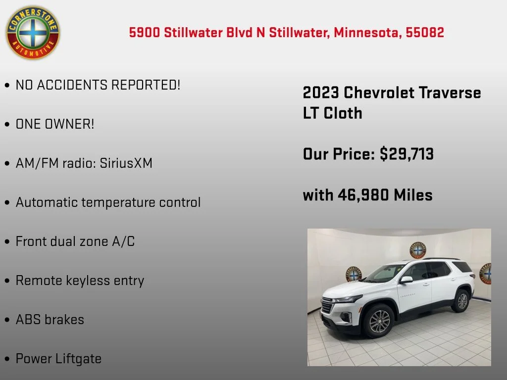 Used 2023 White Chevrolet LT image 10