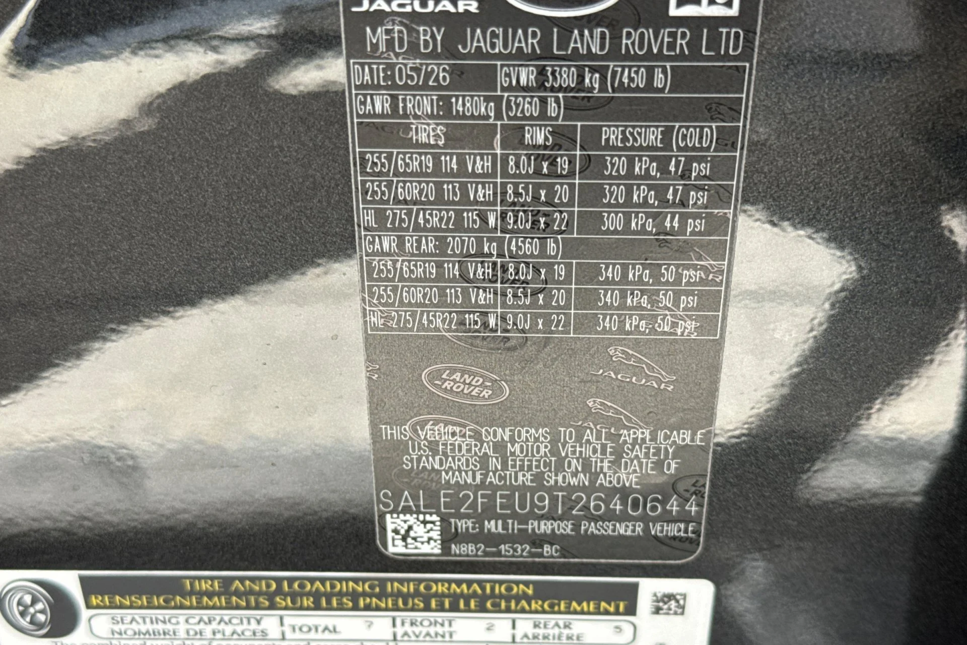 New 2026 Carpathian Grey Land Rover X-Dynamic SE image 30