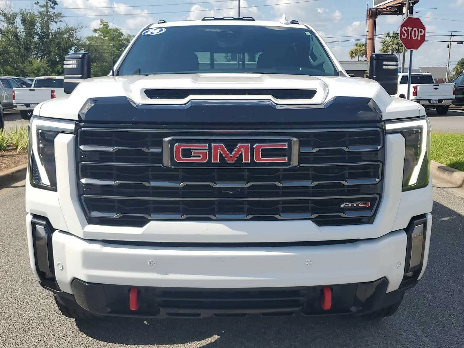 Used 2024 Summit White GMC AT4 image 9