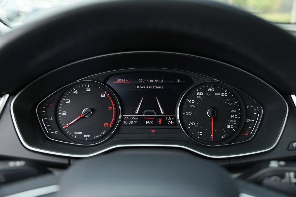 Used 2023 Mythos Black Metallic Audi 40 Premium image 28