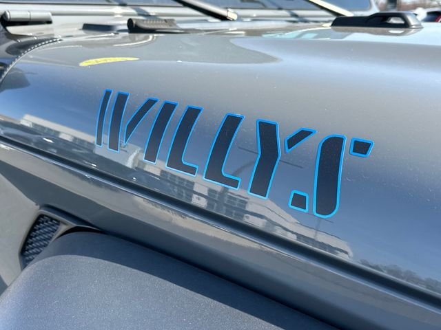 Used 2023 Gray Clearcoat Jeep Willys 4xe image 7