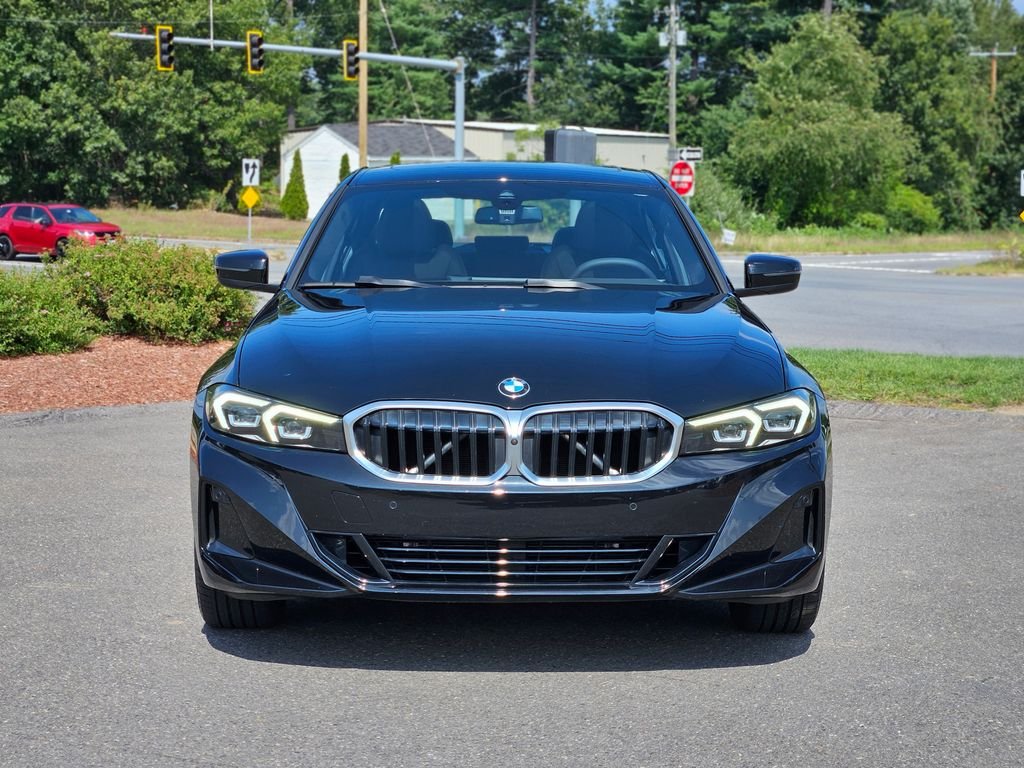 Certified Used 2025 Black Sapphire Metallic BMW 330i xDrive image 2