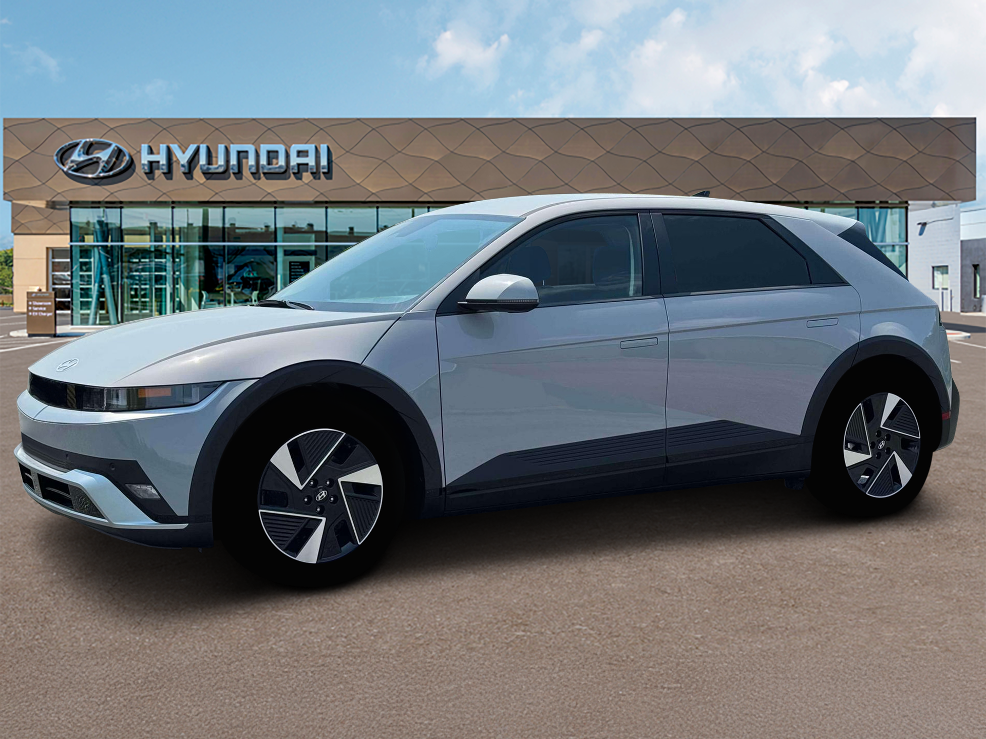 New 2025 Cyber Gray Hyundai SE image 2