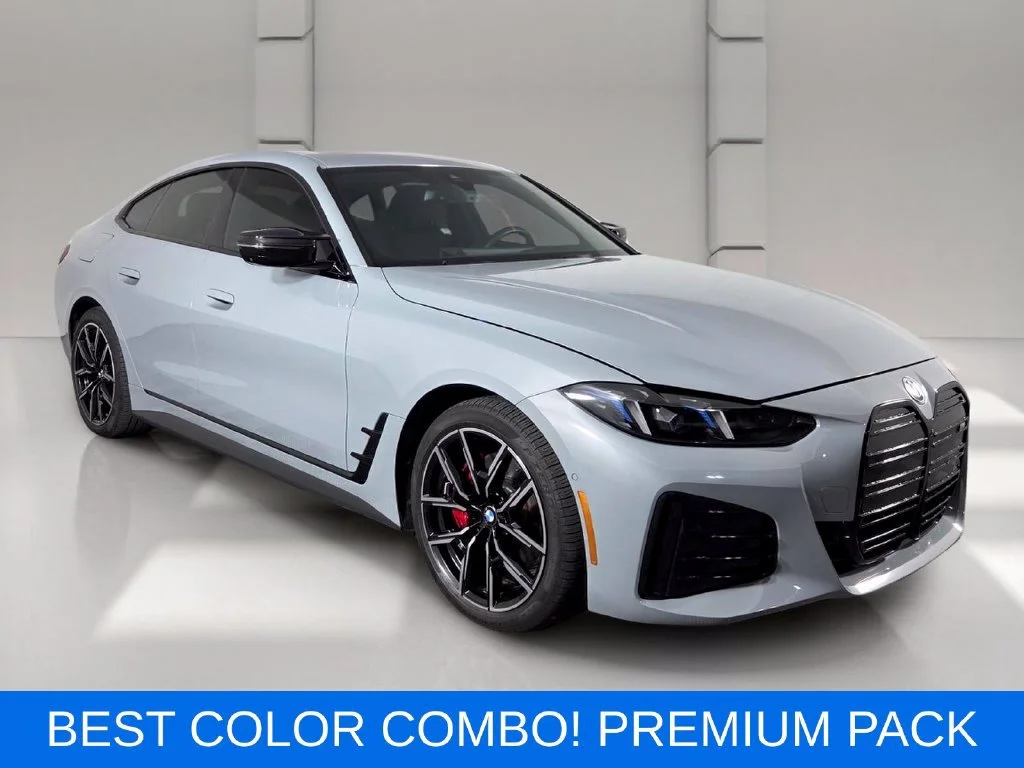 Used 2025 BMW i4 M50 with VIN WBY33HD09SFT95338 for sale in West Palm Beach, FL