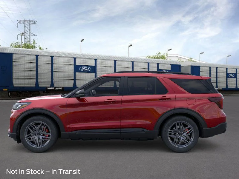 New 2026 Rapid Red Metallic Tinted Clearcoat Ford ST image 3
