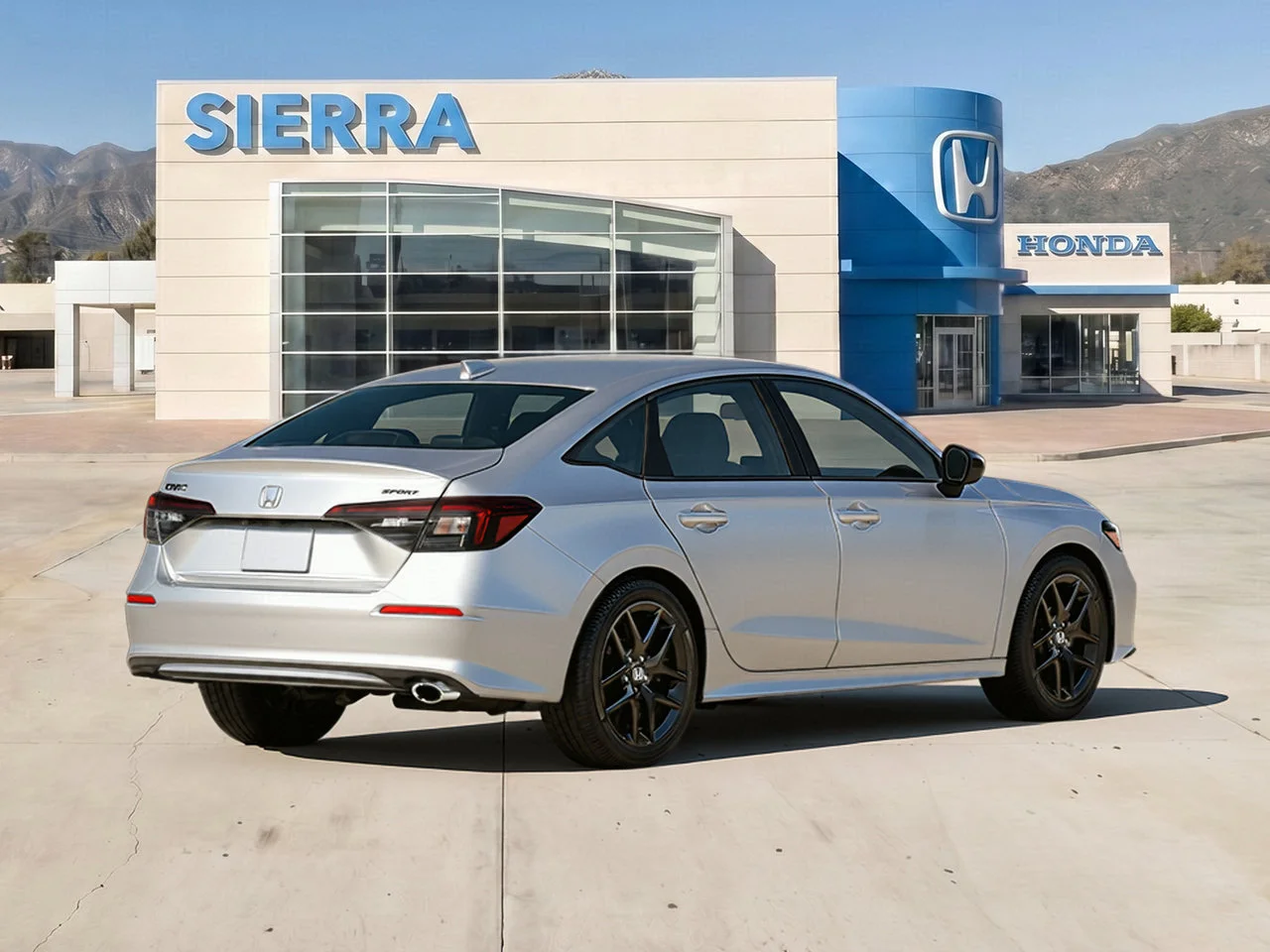 New 2027 Solar Silver Metallic Honda Sport image 3