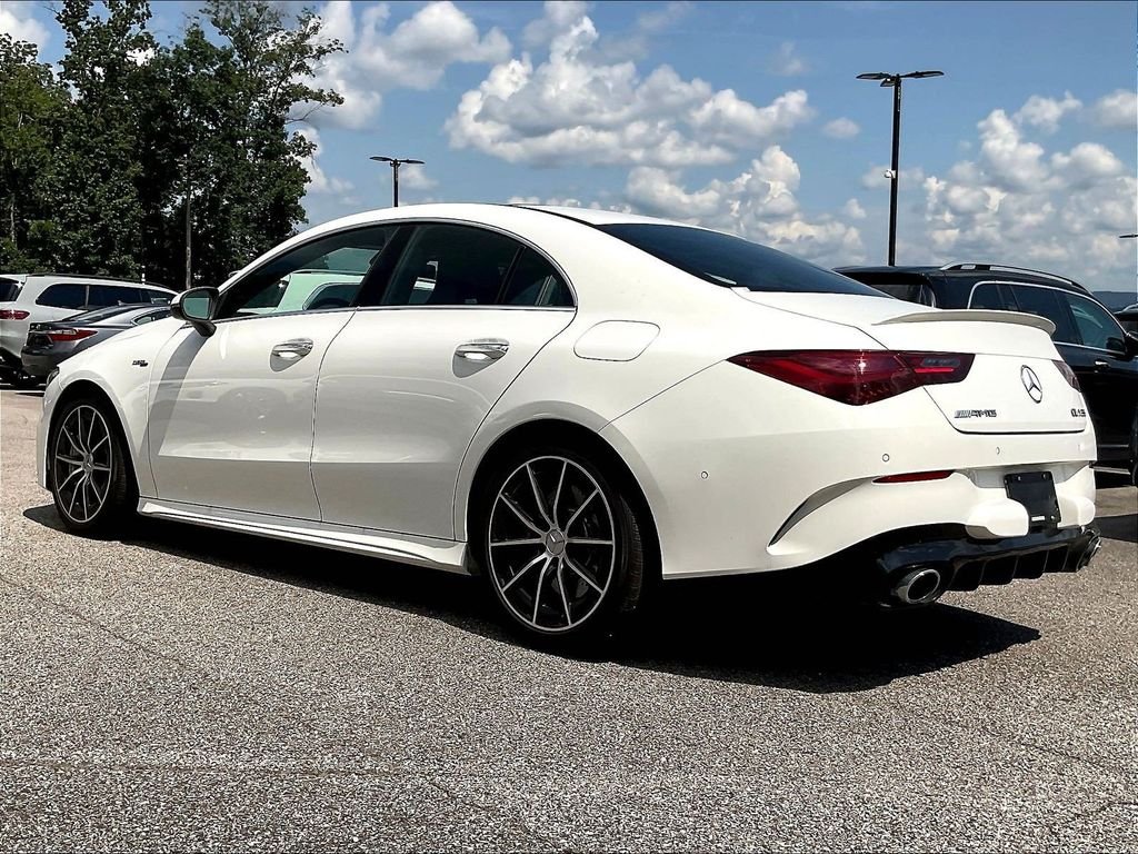 Certified Used 2025 Polar White Mercedes-Benz CLA 35 AMG® image 3
