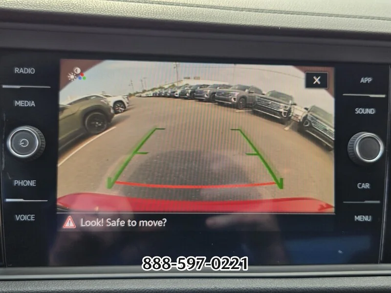Certified Used 2021 Tornado Red Volkswagen SEL image 22