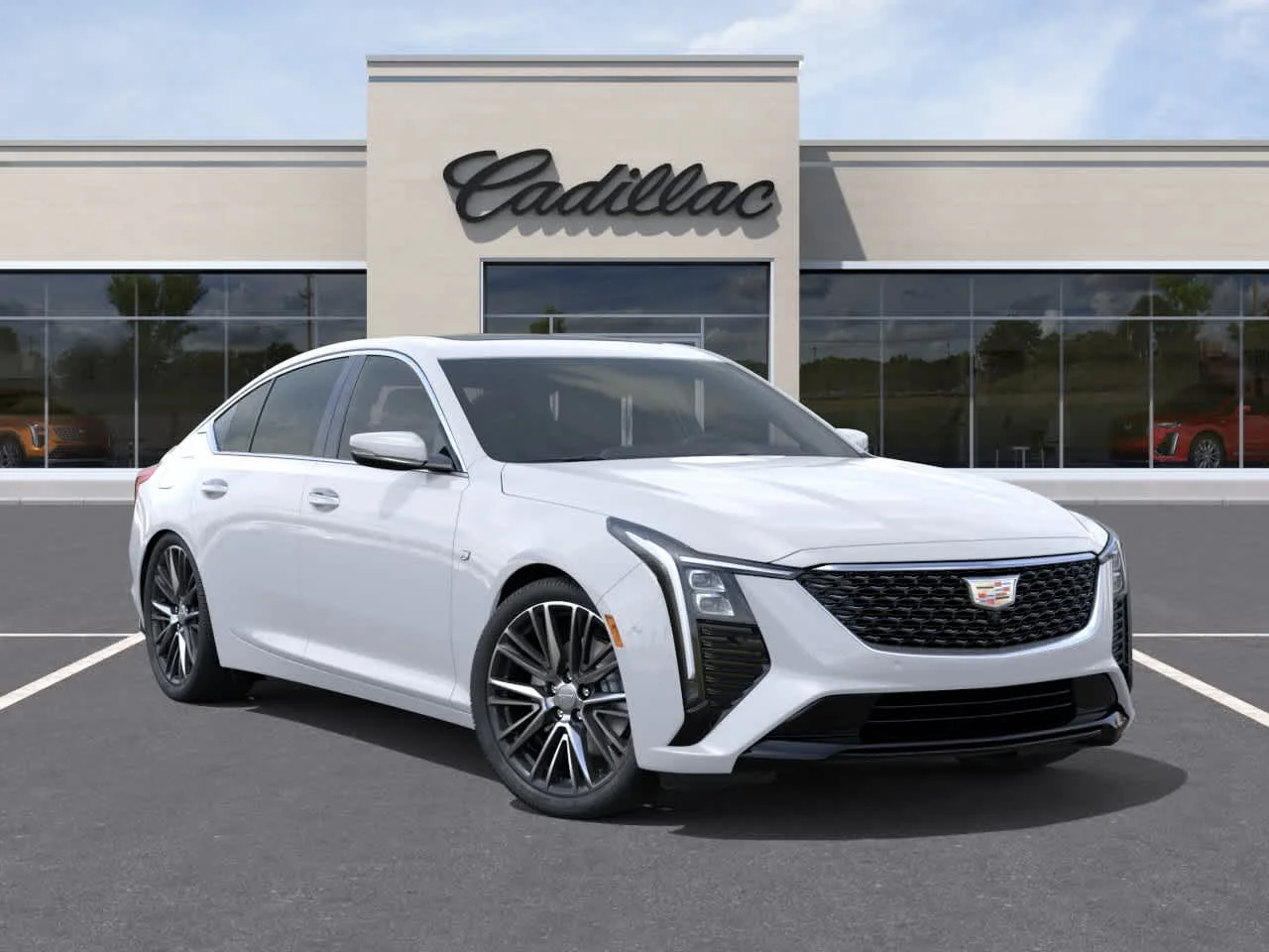 New 2026 Summit White Cadillac Premium Luxury image 7